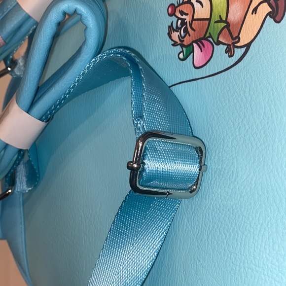 Loungefly faux-leather Cinderella Disney Backpack Gus Prince Bag - Picture 15 of 17